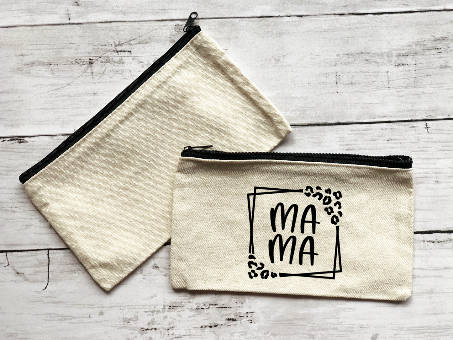 Canvas pouches