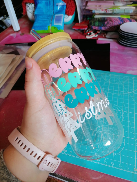 Christmas Libbey glasses